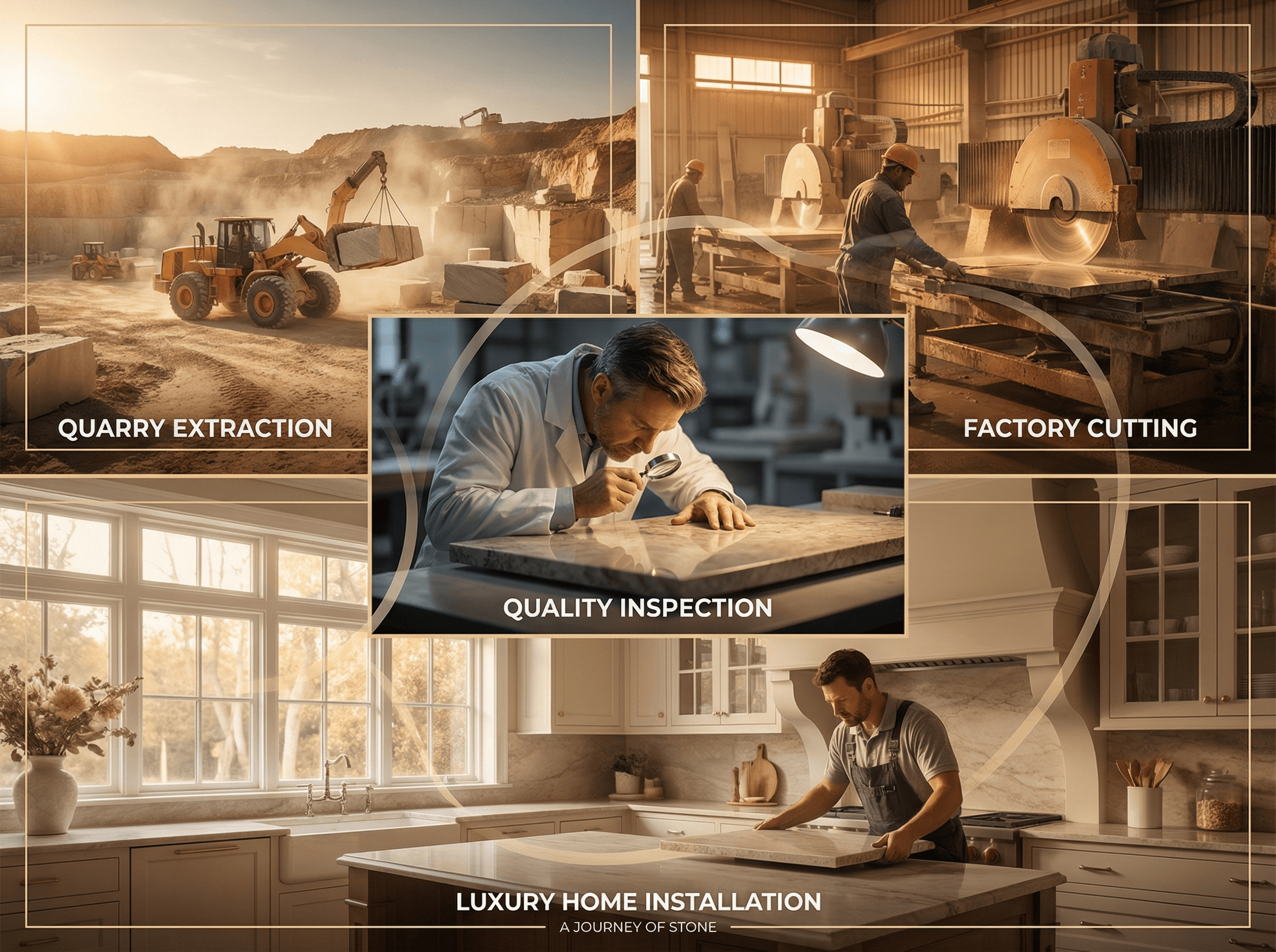 The Journey from Quarry to Your Home